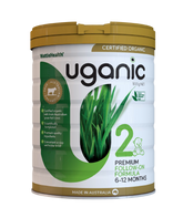 Uganic Certified Organic Stage 2 Follow On Formula 6-12 Months 800g